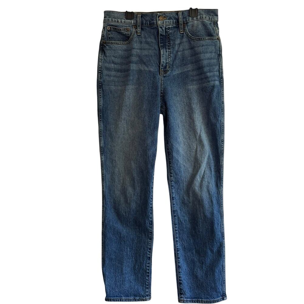 J. Crew Jeans Women's Size 29 Blue High-Rise Classic Vintage Straight Preppy Mom